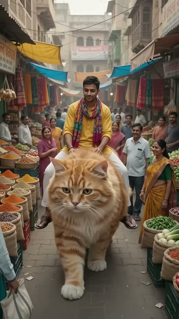 Ride a Giant Cat