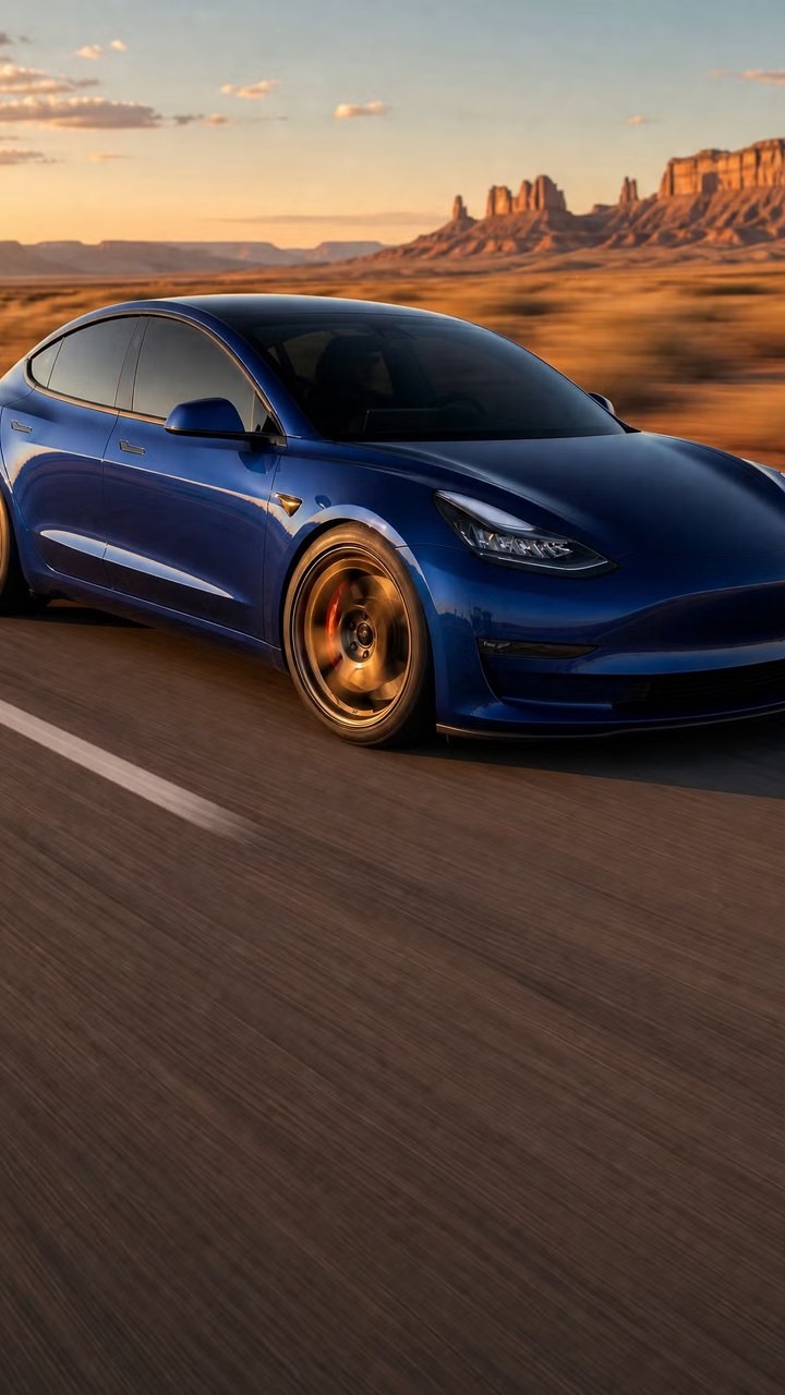 Golden Hour Rolling Shot