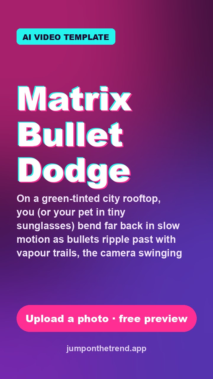 Matrix Bullet Dodge